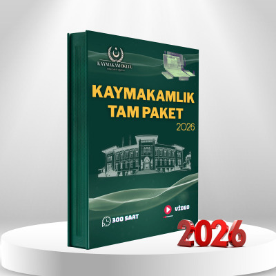 Kaymakamlık Tüm Dersler Paketi + Rehberlik + Kaim Makam Konu ve Soru Seti (Fiziki Set)(Kredi Kartı Peşin Fiyatına 6 Taksite Kadar)